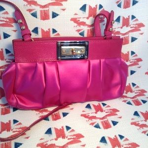 Marc Jacobs Fuchsia Gift Giving Rad Baguette Bag